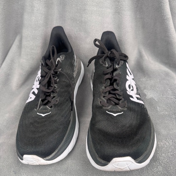 Hoka Mach 5 Mens Running Shoes Black Castlerock 1127893-BCTR Size 8D - Picture 2 of 7